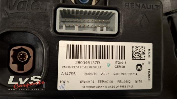 Navigatie Display van een Renault Clio, Gebruikt, -, Renault, -