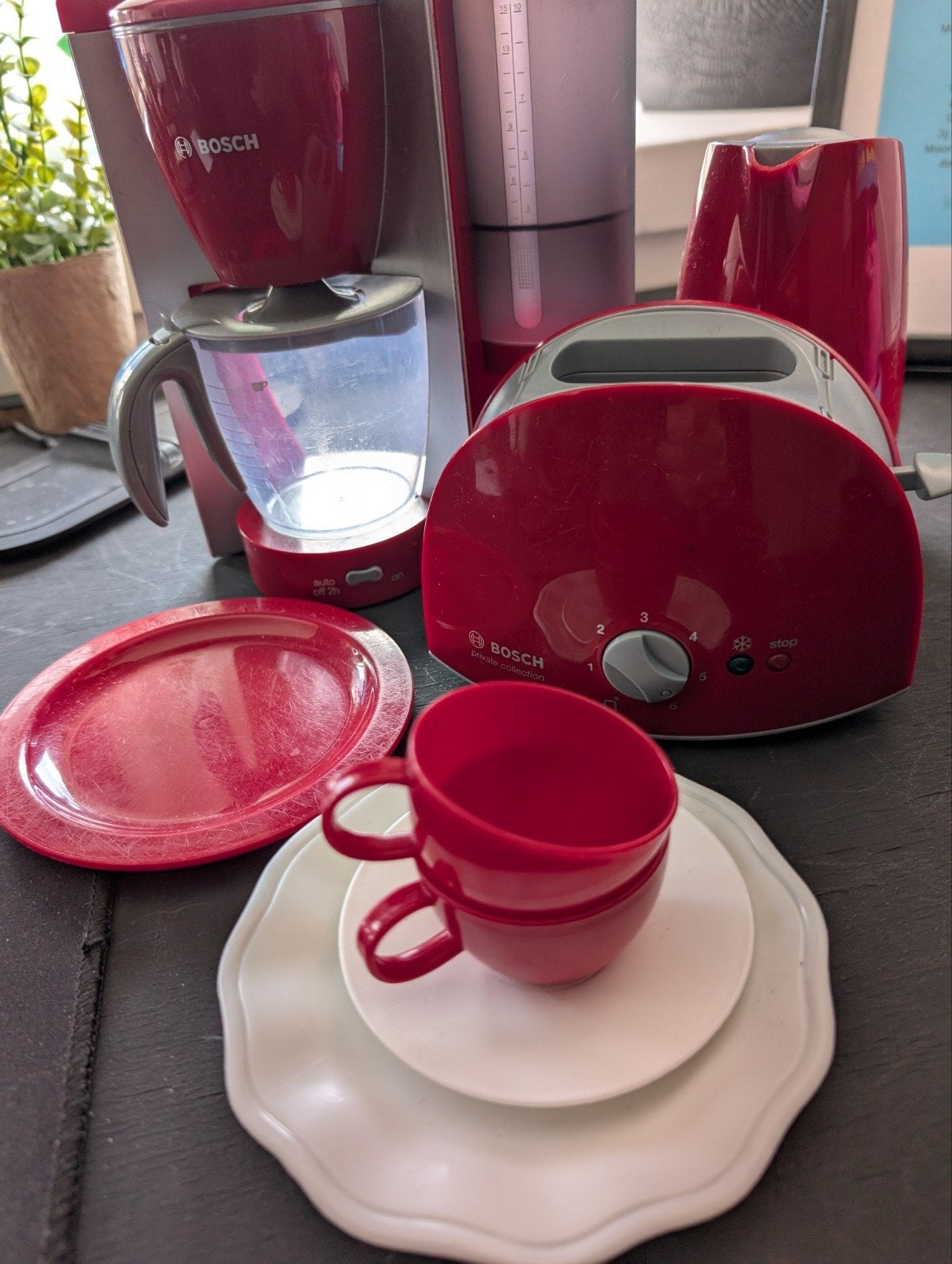 Bosch speelgoed koffiezetapparaat, waterkoker, broodrooster, Ophalen of Verzenden