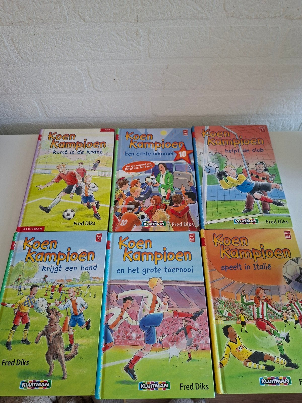 6 avi koen kampioen kinder leesboeken lees boeken voetbal, Boeken, Ophalen of Verzenden, Zo goed als nieuw, Fictie algemeen