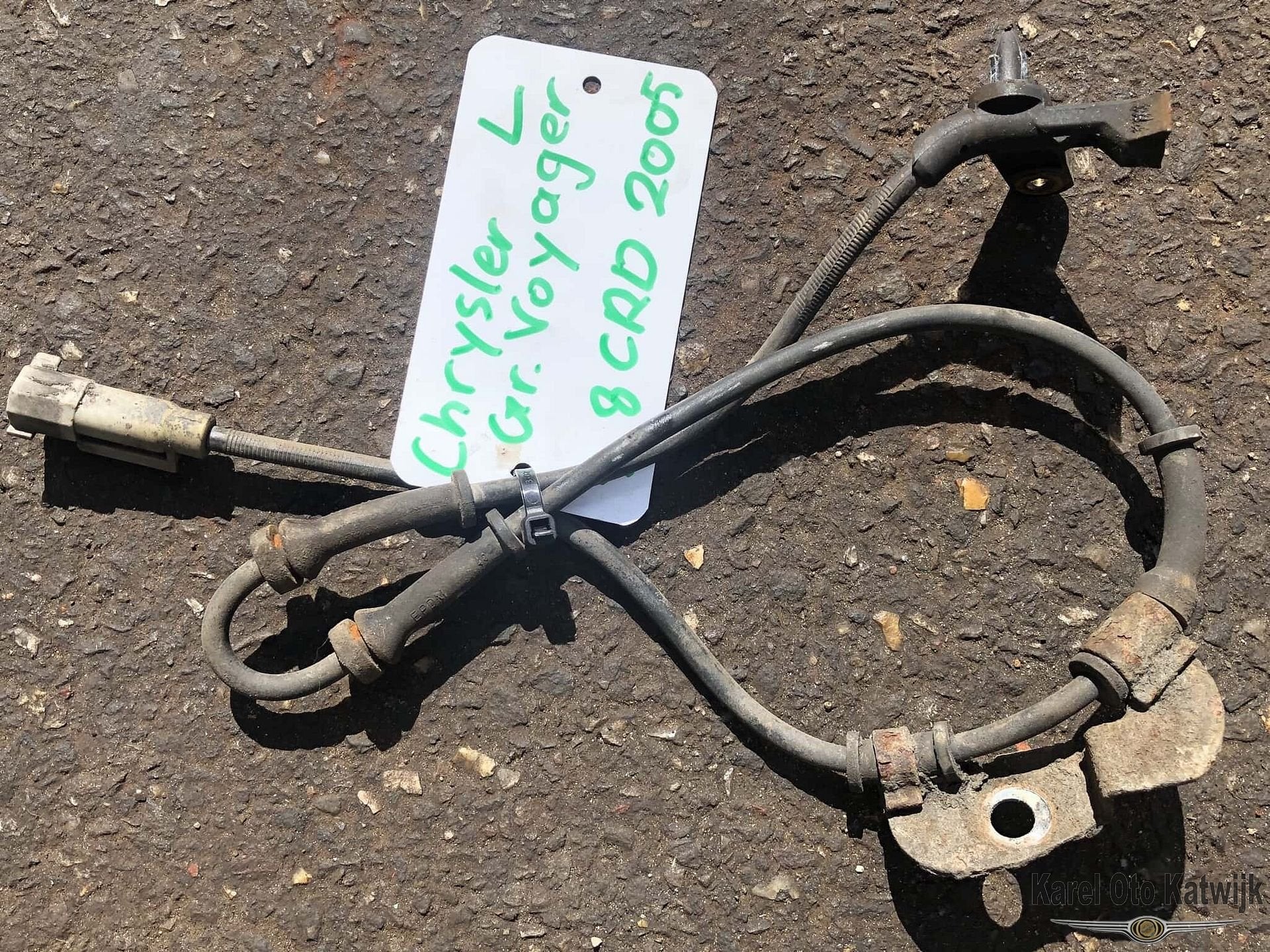 ABS Sensor Links Vóór Chrysler Voyager / Grand Voyager 2004-, Gebruikt, -, -, Ophalen of Verzenden