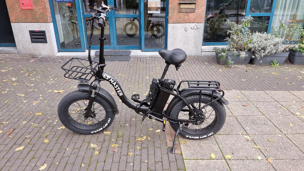 ESMASTER 250L Opvouwbare Fatbike (750W, 48V 15AH), Fietsen en Brommers, Elektrische fietsen, Ophalen, Zo goed als nieuw, 30 tot 50 km per accu