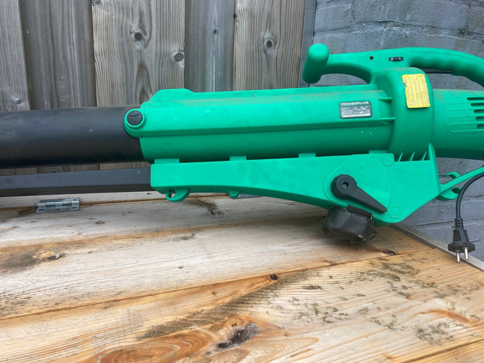 Te koop: bladblazer, Ophalen, Gebruikt, Met zuigfunctie, Handgedragen