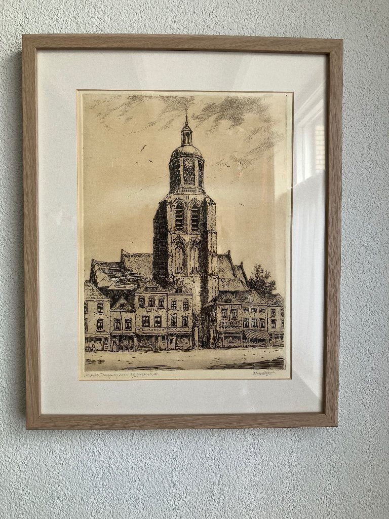 Ets, Ophalen, Overige stijlen, Print, Ingelijst