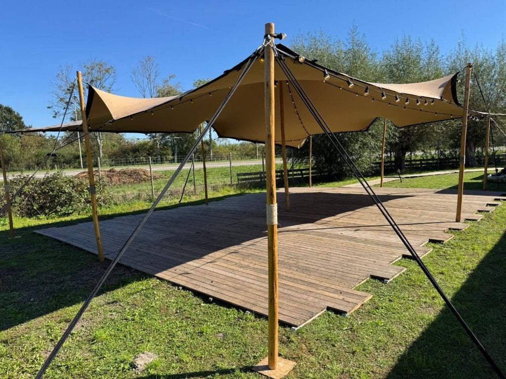 vlondervloer 0,5x4m 800m2, Ophalen, Gebruikt, Overige