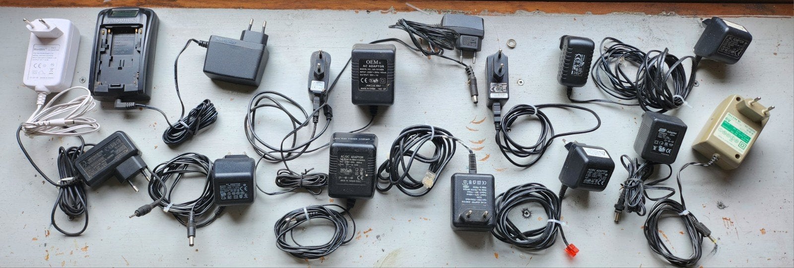 Partij diverse adapters en opladers, Ophalen of Verzenden