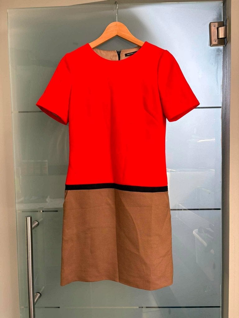 Natan Edition 5 jurk – maat 36, Beige, Ophalen of Verzenden, Zo goed als nieuw, Knielengte