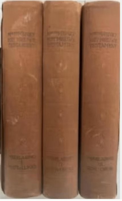 Matthew Henry Nieuwe Testament - 3 delen, Gelezen, Christendom | Protestants, Ophalen of Verzenden, Matthew Henry