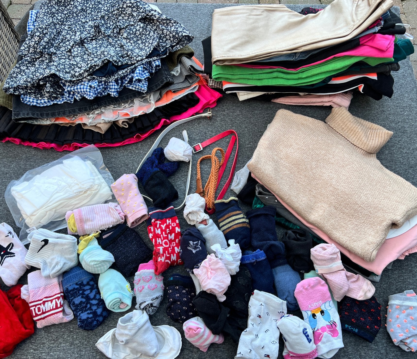 Groot meisjes kledingpakket maat 128/134 – Zara, Twinset…, Verzenden, Zo goed als nieuw, Meisje