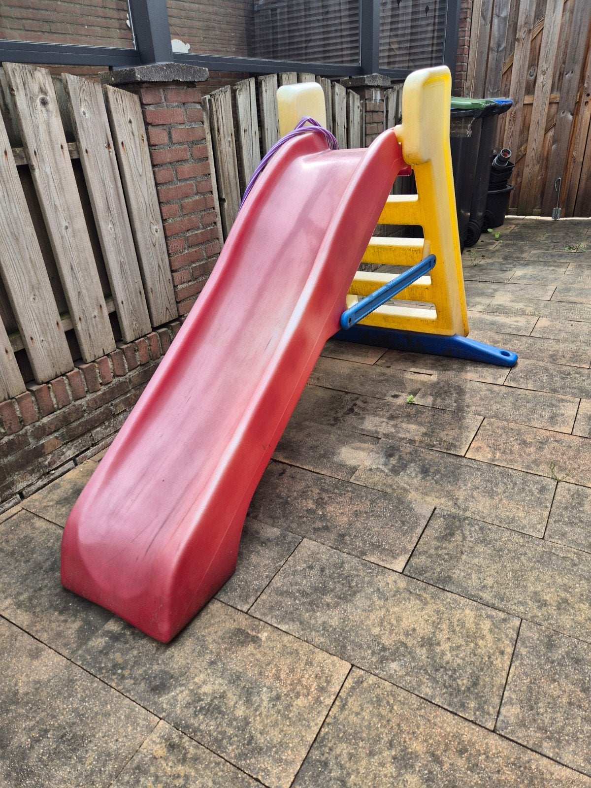 glijbaan, Ophalen, Glijbaan