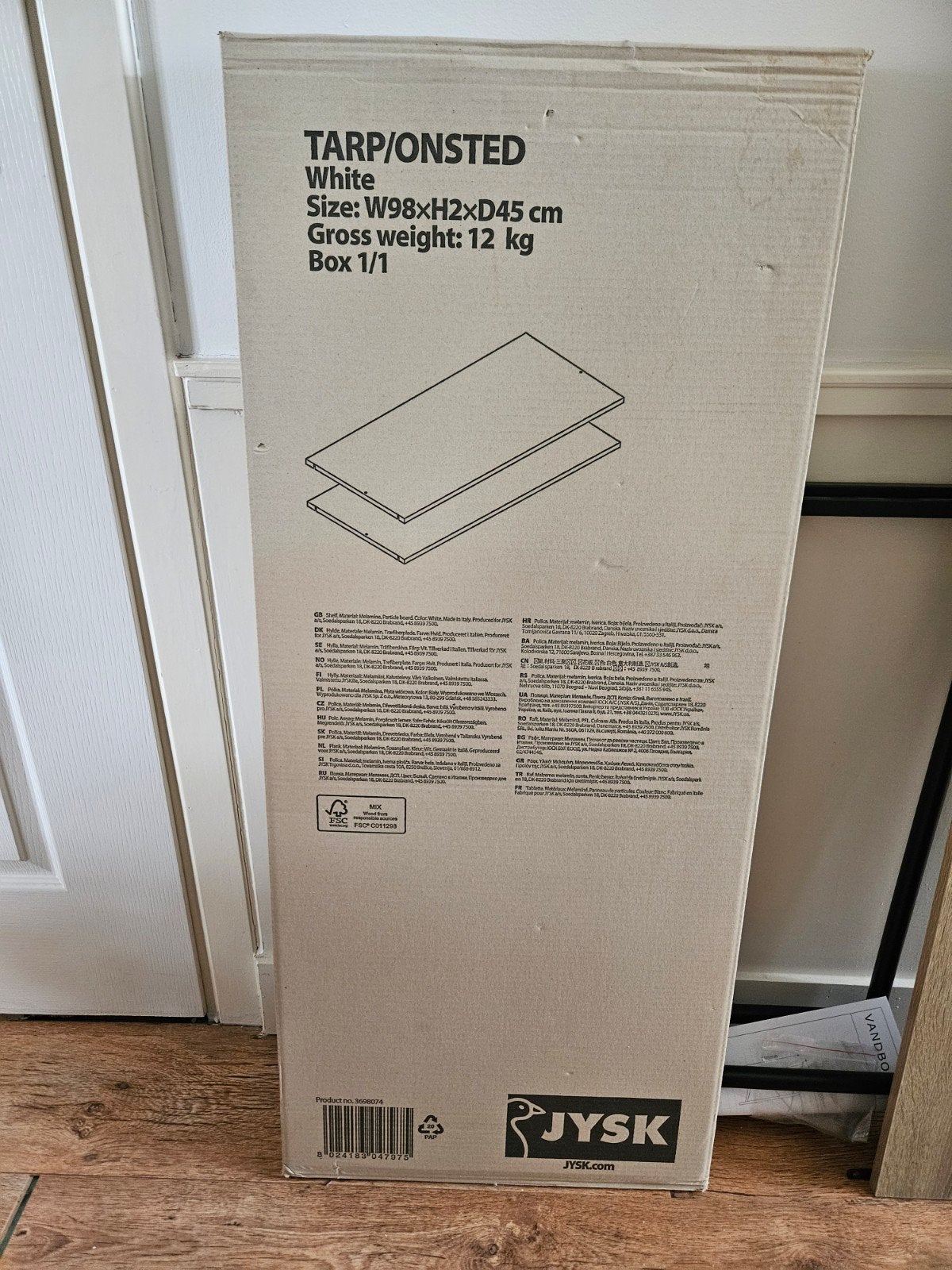 JYSK Tarp/Onsted Plank Wit - Nieuw in doos, Ophalen, Nieuw