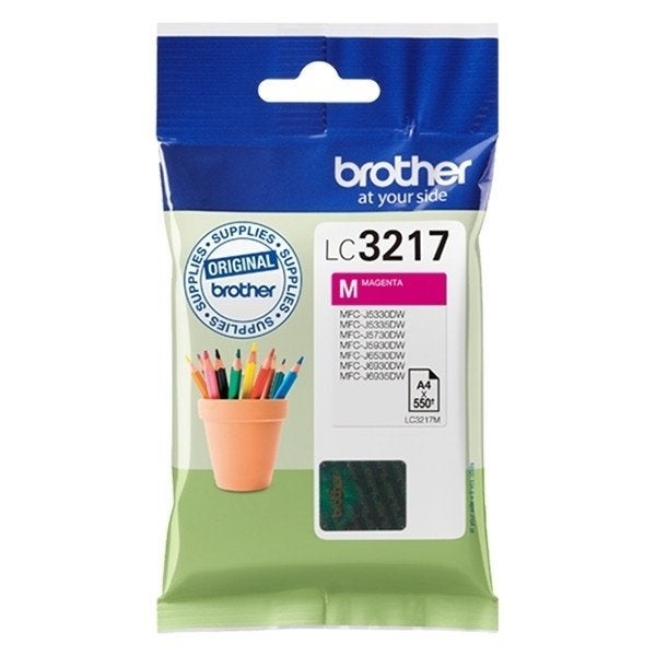 Brother LC3217M 5 pak, Ophalen of Verzenden, Nieuw, Cartridge, Brother