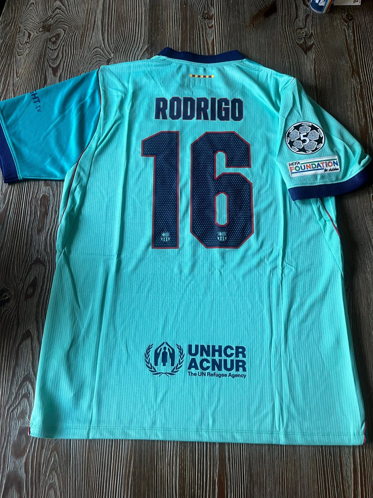 FC Barcelona 3e shirt 26/27 - Rodrigo #16 - Maat L, Maat L, Ophalen of Verzenden, Nieuw, Shirt