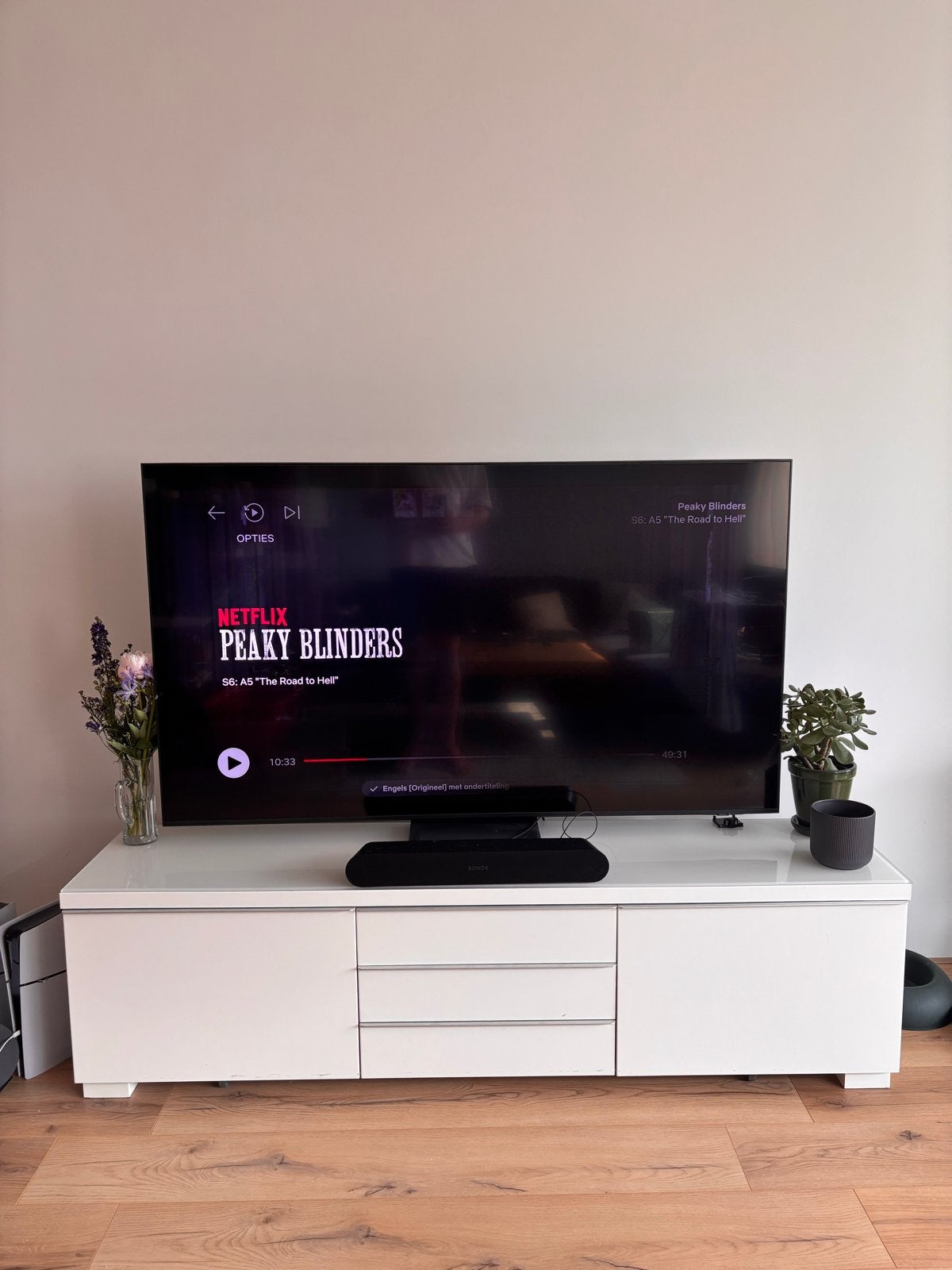 Samsung Ultra HD 4K Smart TV - 65inch, Ophalen, LED, 120 Hz, Zo goed als nieuw
