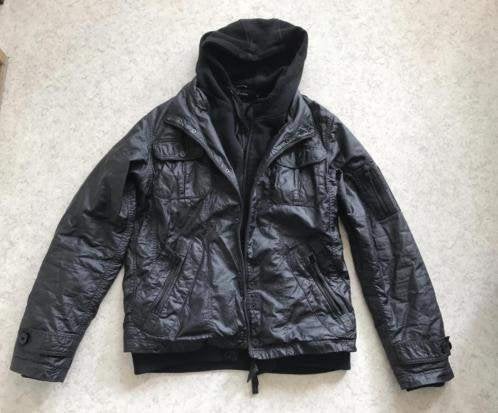 Zwarte Martinique jas maat M!, Kleding | Heren, Zwart, Matinique, Zo goed als nieuw, Verzenden