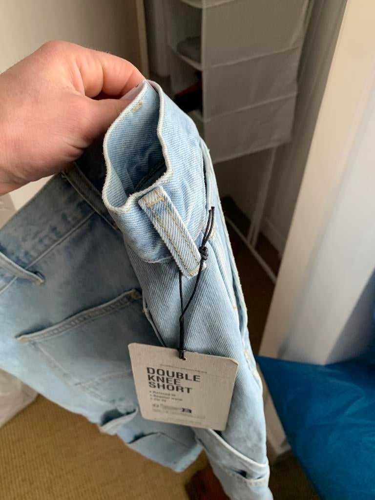 Carhartt Double Knee Short - Nieuw met kaartjes, W33, Ophalen, Nieuw, Blauw, W33 - W34 (confectie 48/50)
