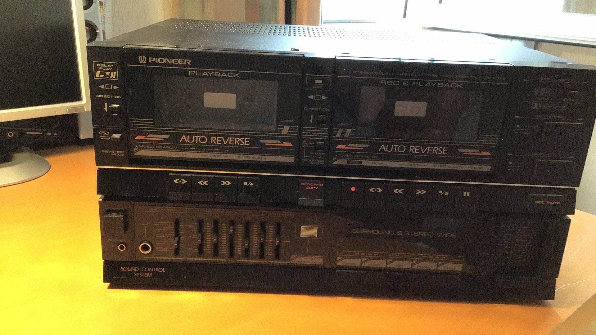 Pioneer tape deck DC-X55Z, Ophalen of Verzenden, Dubbel, Overige merken