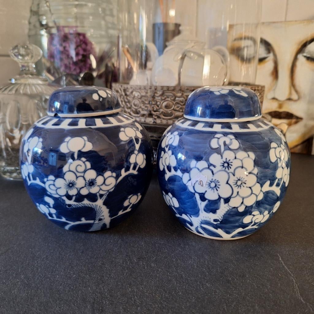 Japanse gemberpotten, Antiek en Kunst, Curiosa en Brocante, Ophalen of Verzenden