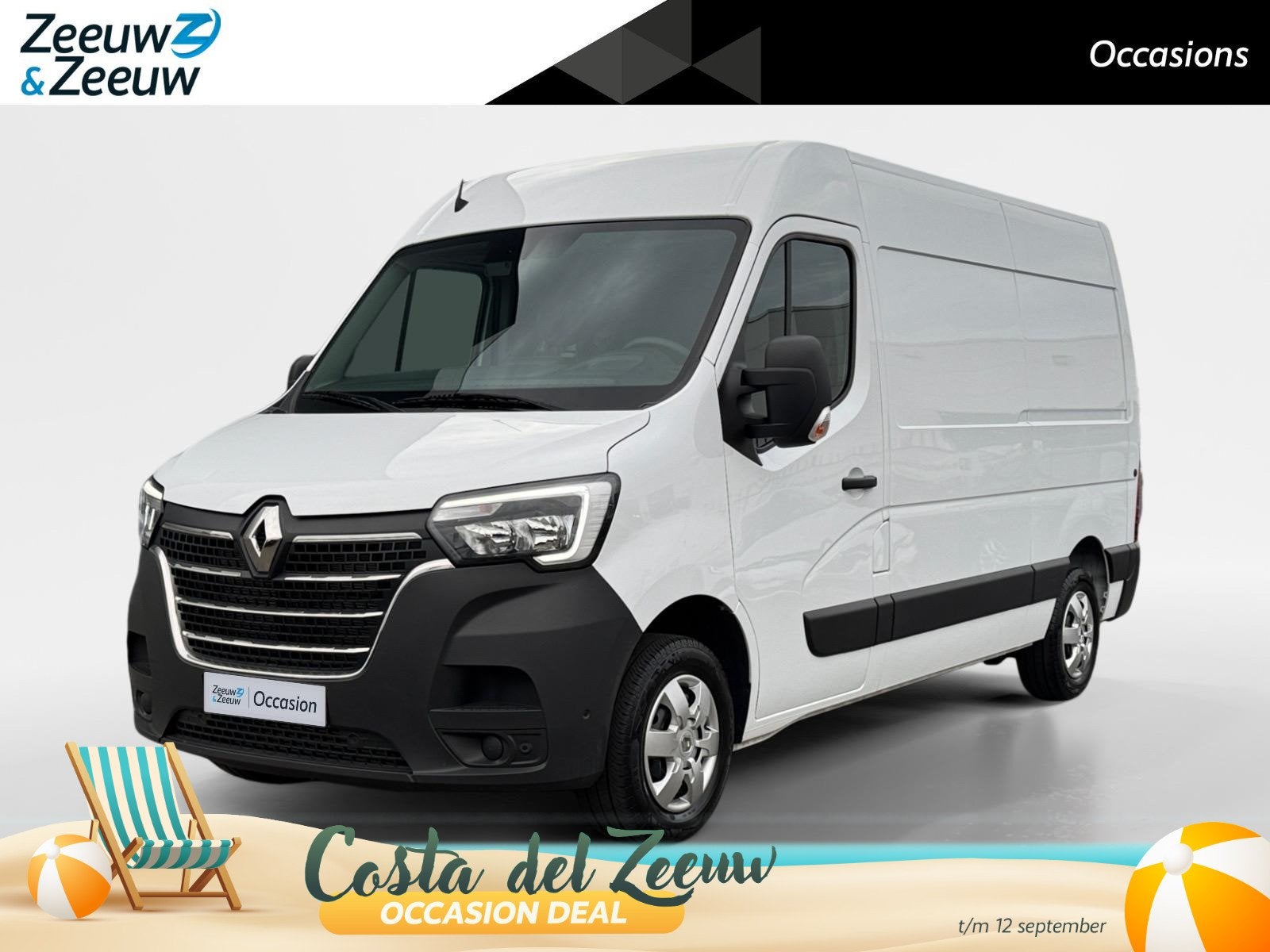 Renault Master T33 2.3 - 135PK dCi L2H2 Work Edition | BPM V, Auto's, Bestelauto's, Bedrijf, Te koop, ABS, Achteruitrijcamera