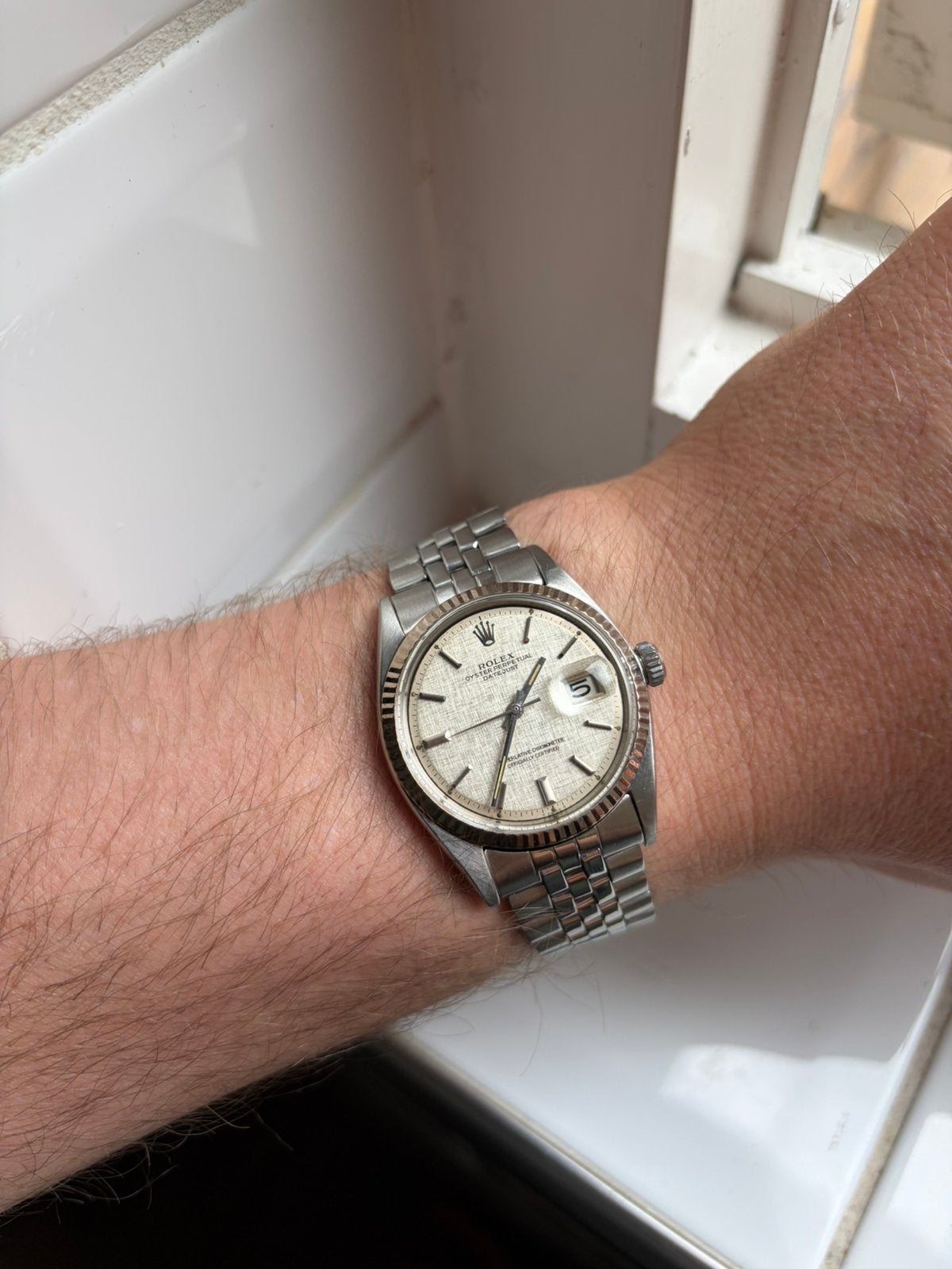 Rolex datejust 1601, Ophalen of Verzenden, Zo goed als nieuw