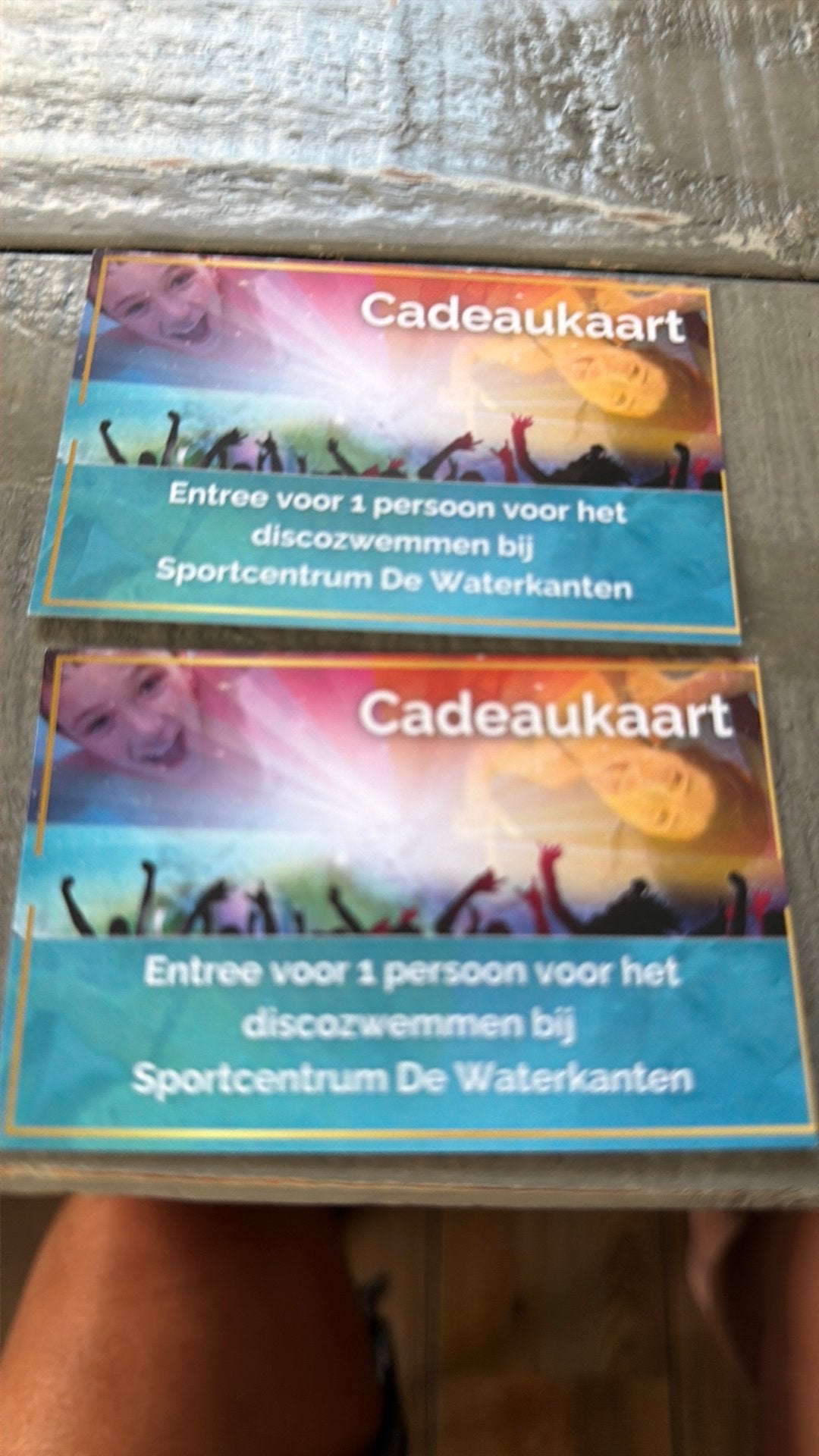 As vrijdag 17 juli discozwemmen Lisse, Tickets en Kaartjes, Twee personen, Overige soorten