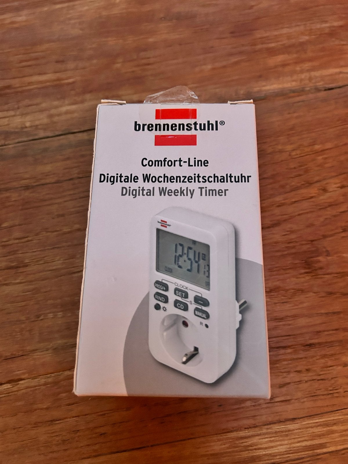 Brennenstuhl Digitale Weekschakelaar Comfort-Line, Wit, Overige typen, Ophalen of Verzenden, Zo goed als nieuw
