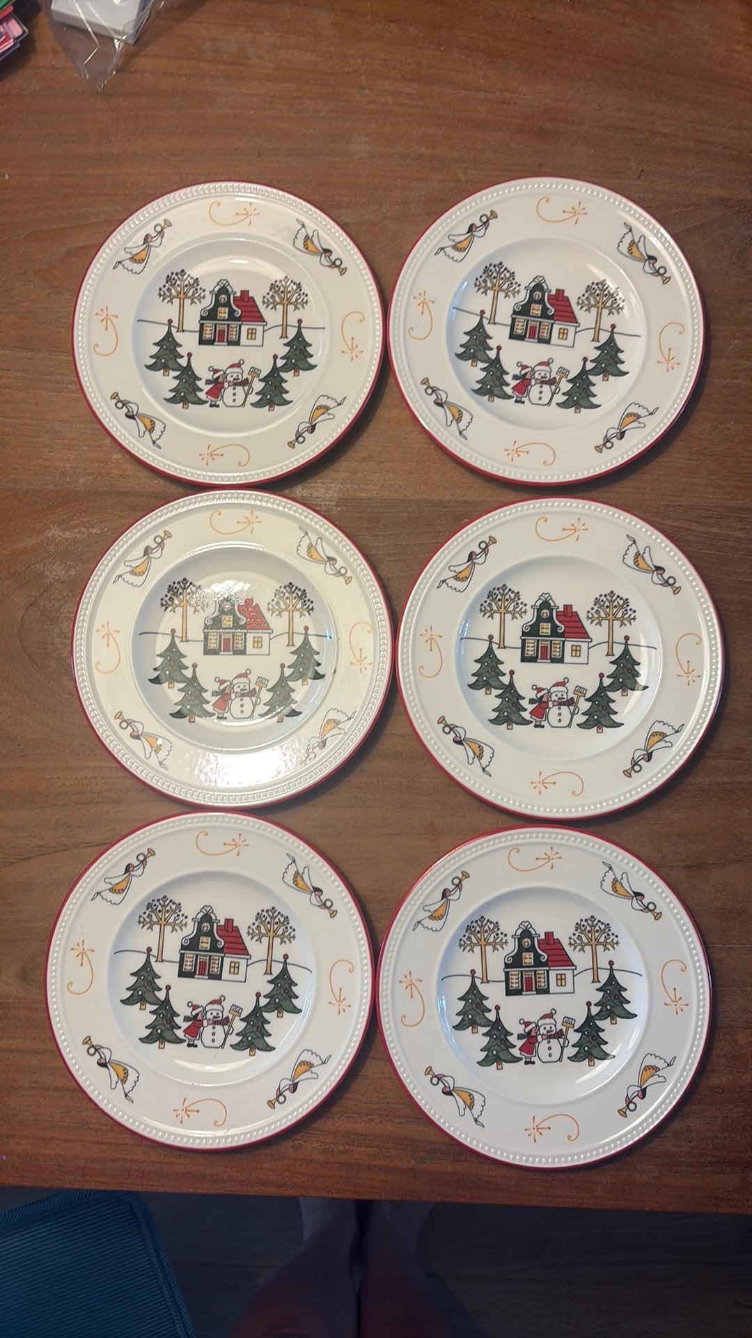 Wedgewood christmas windsor gebaksbordje, Huis en Inrichting, Keuken | Servies, Nieuw, Ophalen of Verzenden, Bord(en), Wedgwood