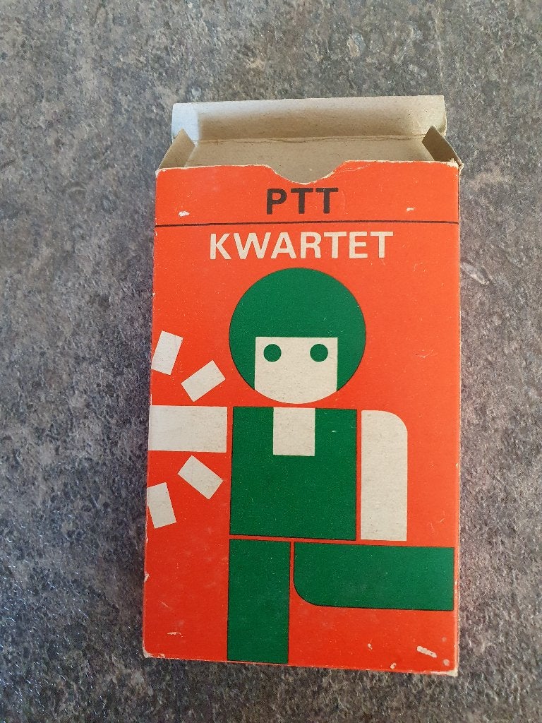 PTT Kwartet, Verzamelen, Speelkaarten, Jokers en Kwartetten, Ophalen of Verzenden, Zo goed als nieuw, Kwartet(ten)