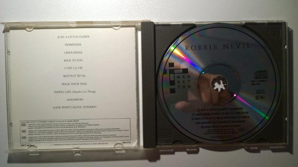 Robbie Nevil - Robbie Nevil, Cd's en Dvd's, Ophalen of Verzenden, Zo goed als nieuw, Pop, Album