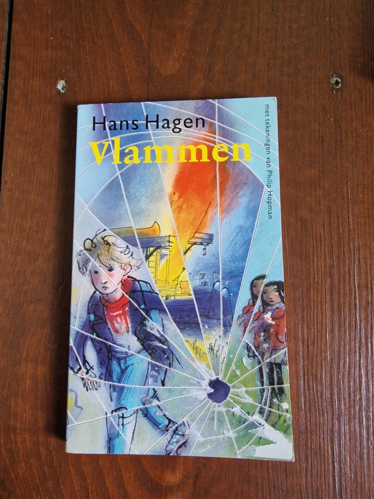 Hans Hagen - Vlammen (Boek), Ophalen of Verzenden, Gelezen, Hans Hagen, Fictie
