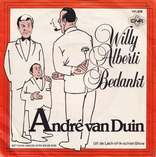 André van Duin – Willy Alberti Bedankt   (Vinyl/Single 7 Inc, Ophalen of Verzenden, Zo goed als nieuw, Nederlandstalig