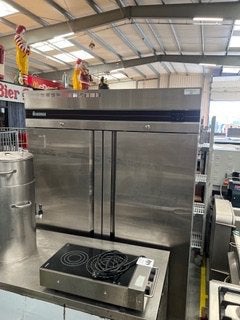 Inomak RVS vrieskast, Ophalen, 60 tot 90 cm, 160 cm of meer