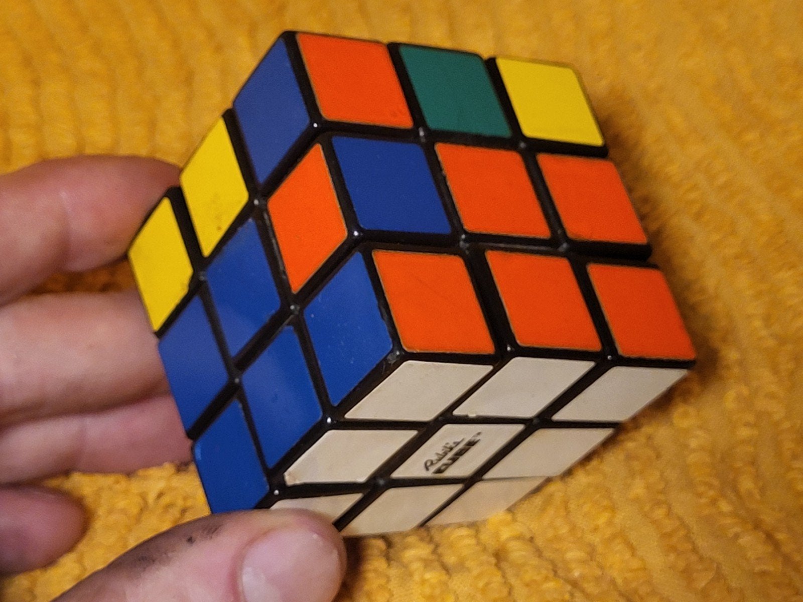 Rubik's Kubus - Klassieke Puzzel, Ophalen of Verzenden, Gebruikt