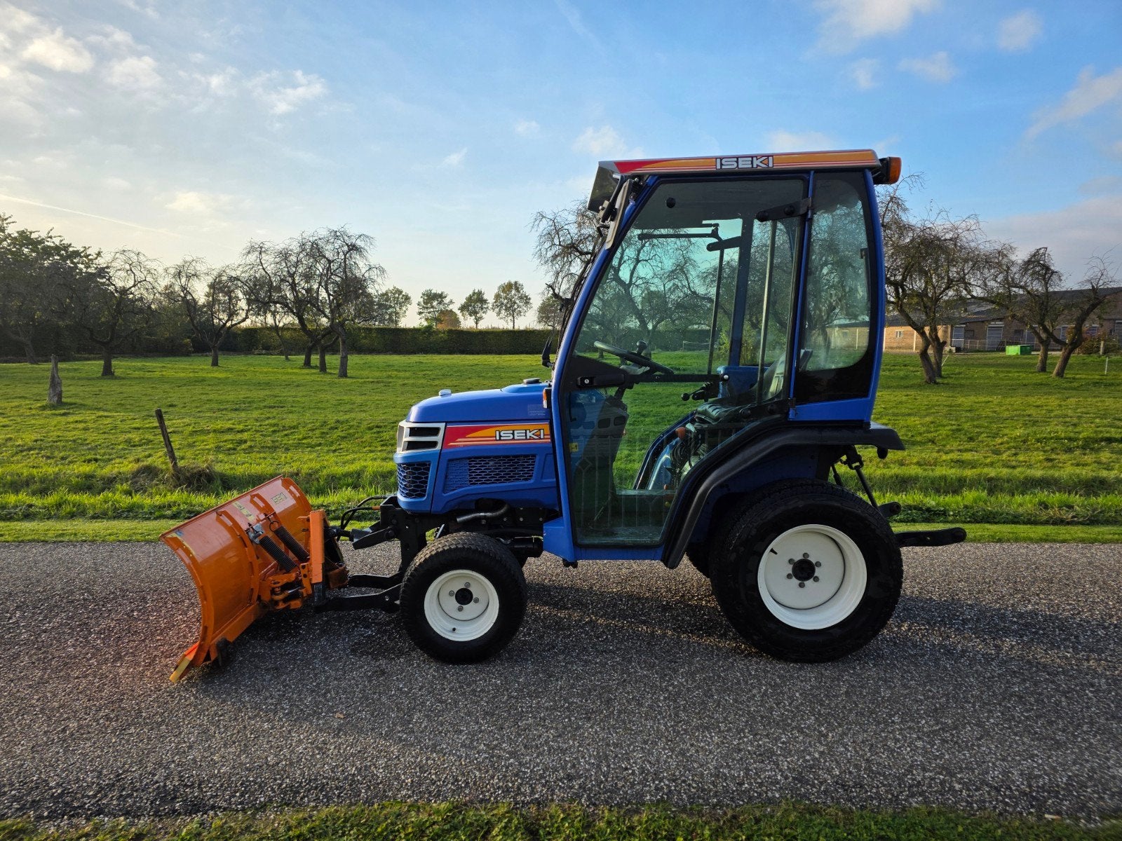 Iseki TM3160 met cabine/sneeuwschuif., Overige merken, Gebruikt, 2500 tot 5000, Ophalen of Verzenden