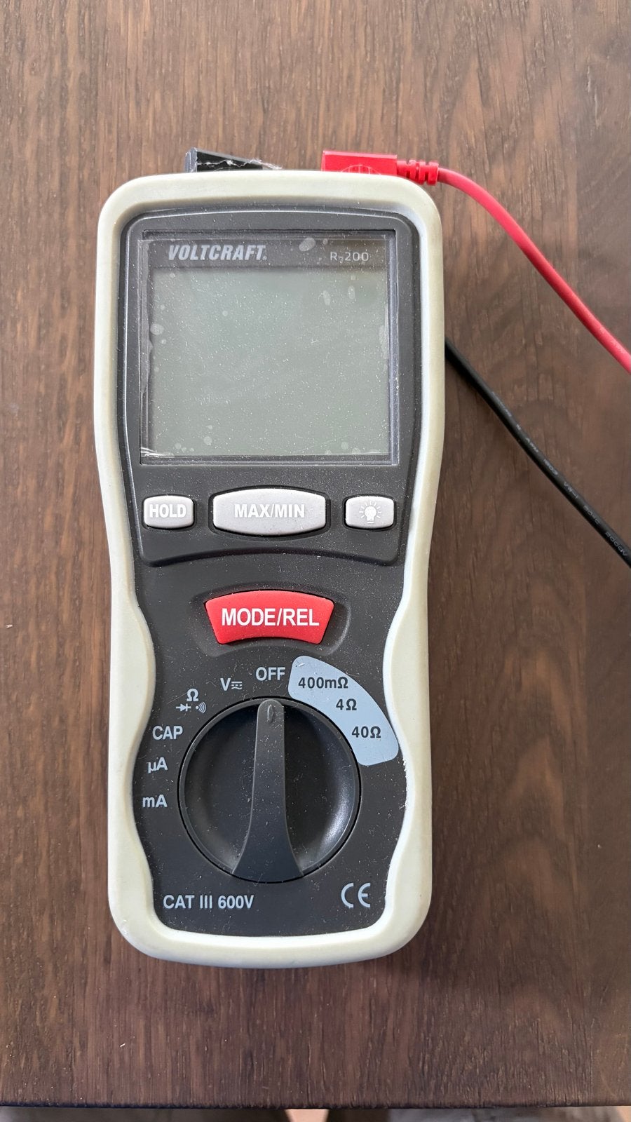 VOLTCRAFT R-200 Multimeter - Gebruikt maar goed, Ophalen of Verzenden, Gebruikt, Multimeter