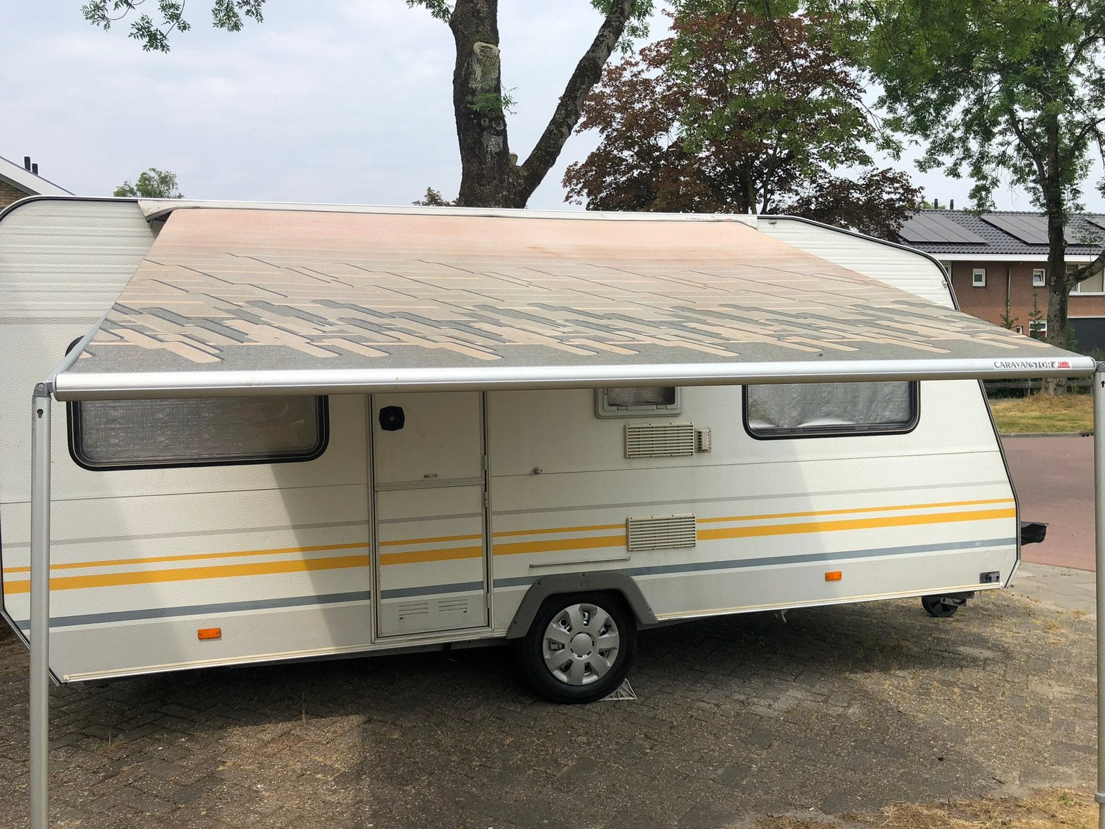 Fiamma caravanstore zakluifel (rits stuk), Ophalen, Gebruikt