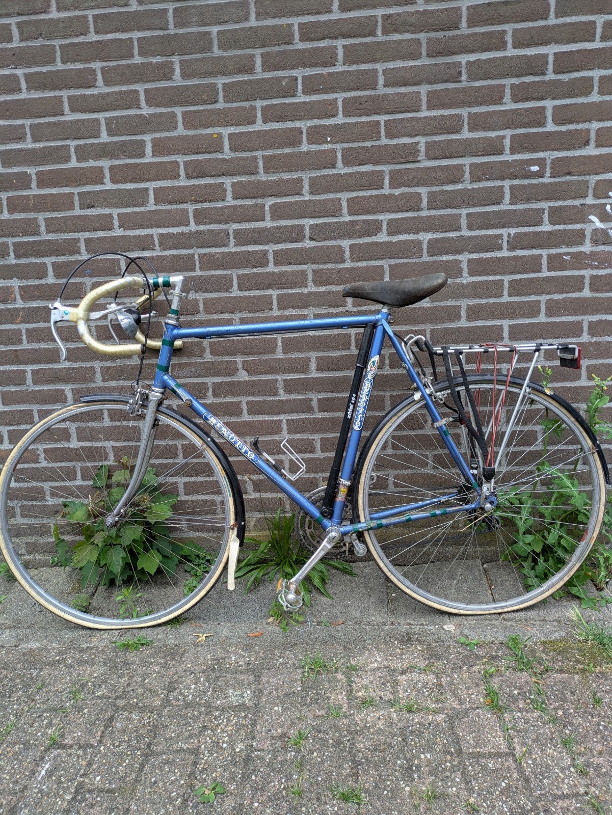Racefietsen vintage Benotto, Gebruikt, Ophalen, Overige merken, 10 tot 15 versnellingen