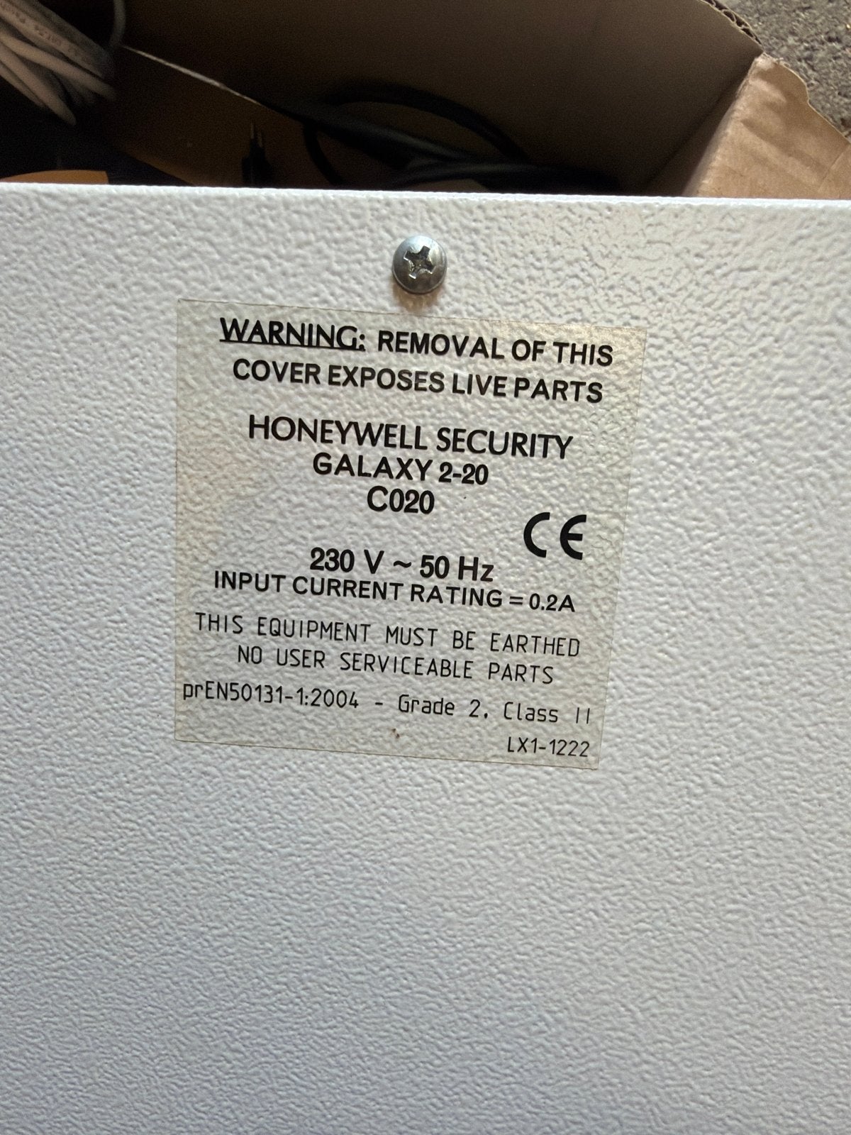 Honeywell Galaxy 2-20 Alarmsysteem Compleet, Ophalen of Verzenden, Gebruikt, Compleet systeem, Beweging