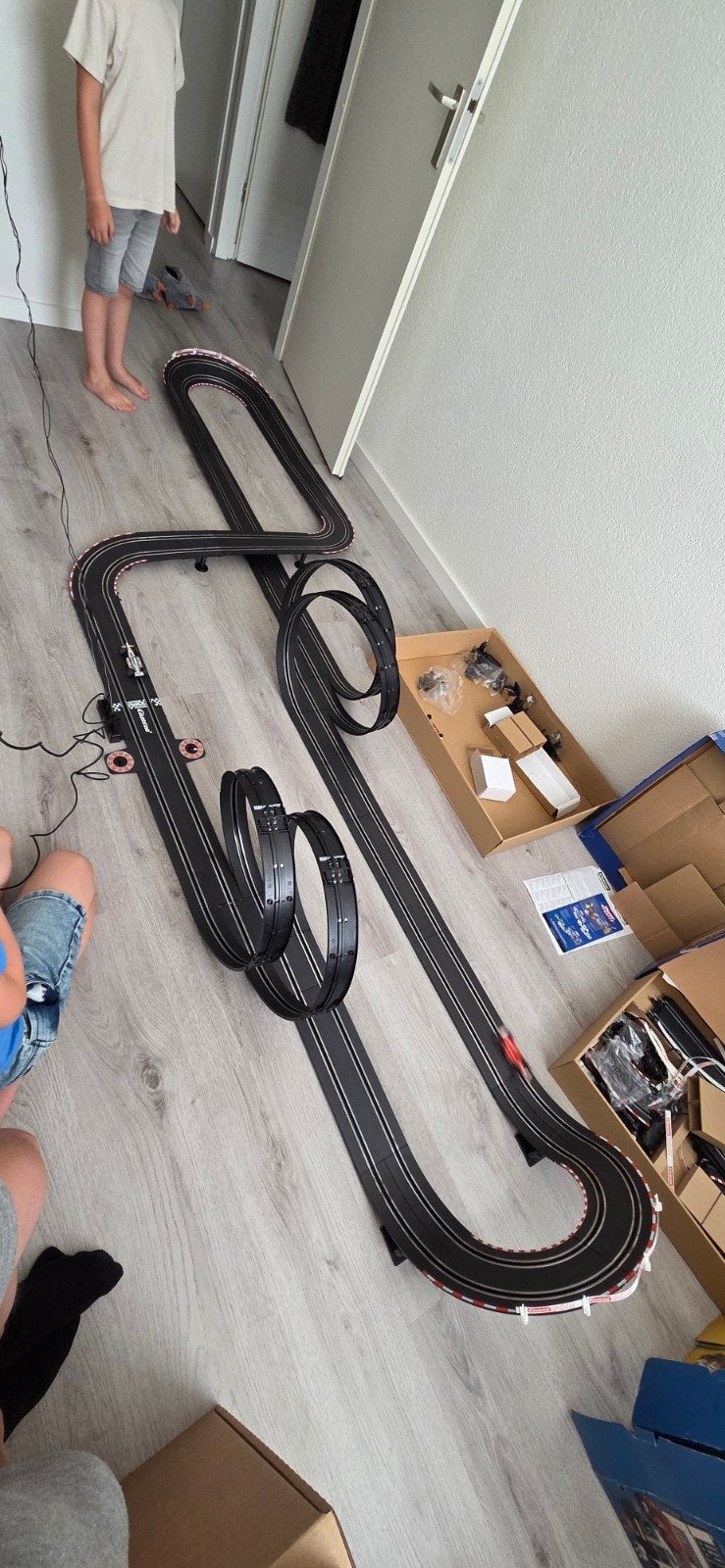 Carrera turbo champions 60500 racebaan, Ophalen, Carrera, Elektrisch, Met looping