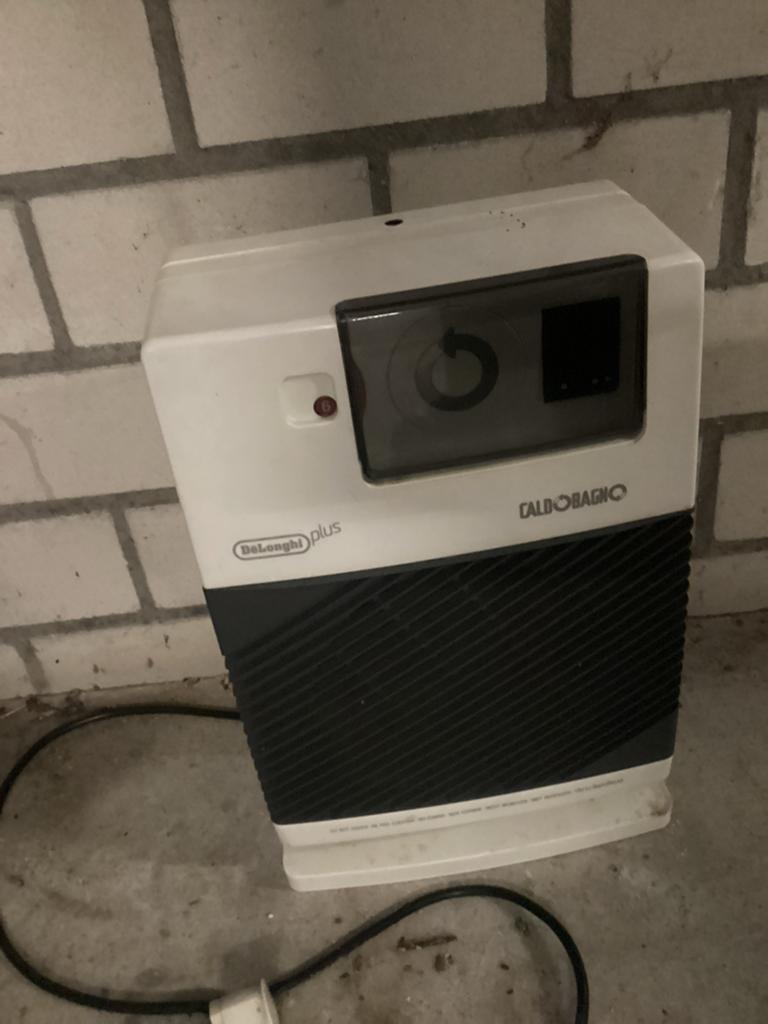 DeLonghi Caldobagno Plus Kachel - Compacte Elektrische Kache, 30 tot 80 cm, Gebruikt, Kachel, Minder dan 60 cm