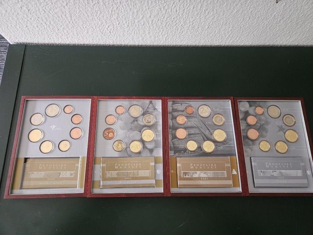Prachtige megapartij officiële KNM Proofjaarsets (2000-2019), Postzegels en Munten, Munten | Europa | Euromunten, Ophalen of Verzenden