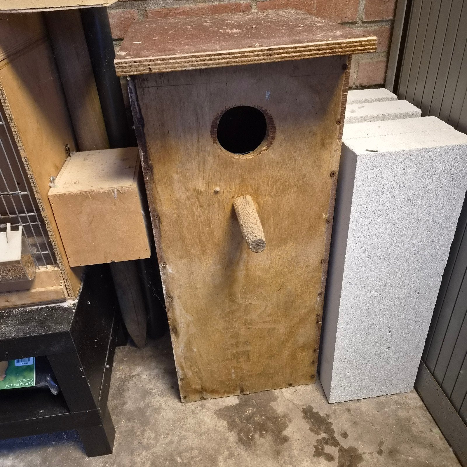 broedblok van 30x30x75, Ophalen, Gebruikt, Hout, Broedkooi of Kweekkooi