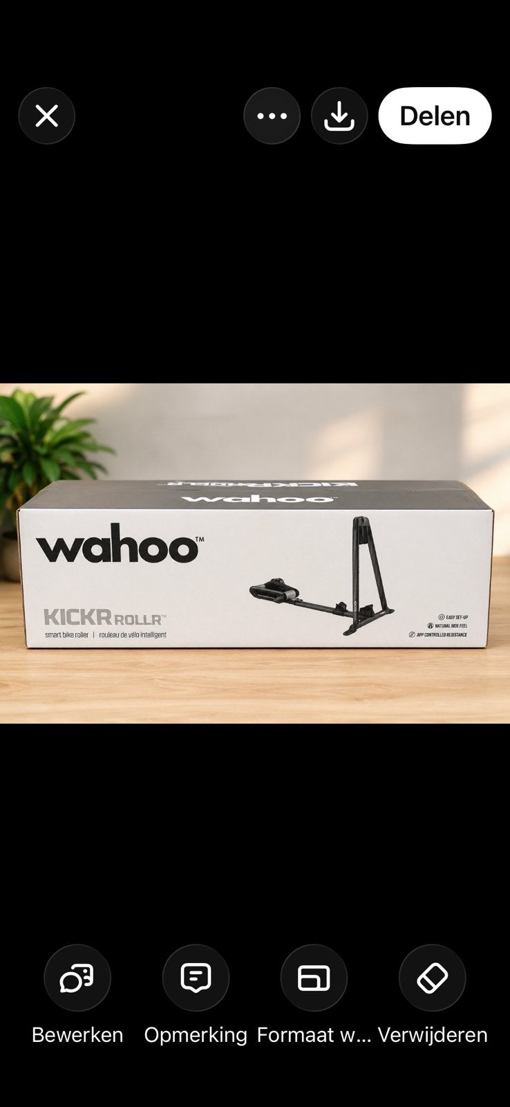 Wahoo Kickr Roller Smart Bike Roller, Ophalen, Nieuw, Overige typen