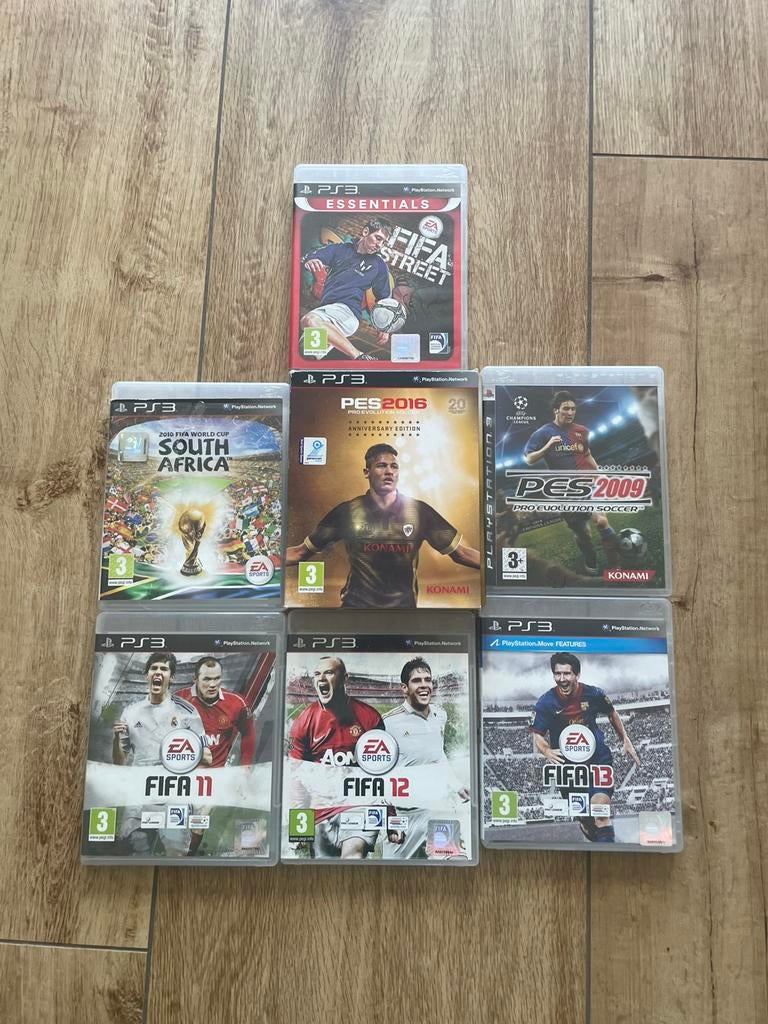 FIFA en PES   Ps3, Spelcomputers en Games, Ophalen, Zo goed als nieuw