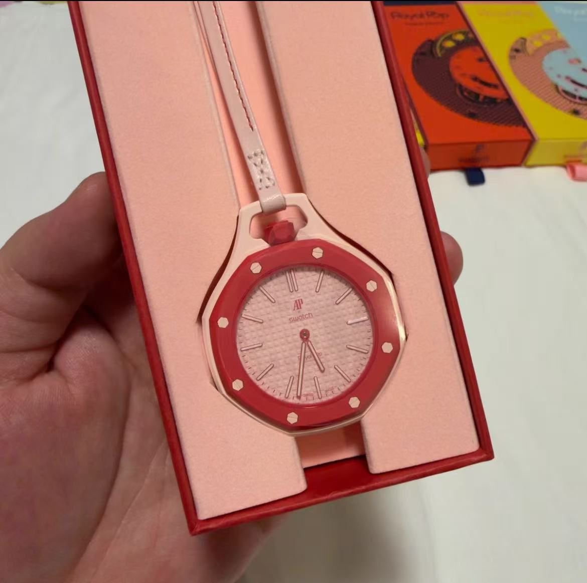 AP Swatch Royal Oak Zakhorloge - Diverse Kleuren, Sieraden, Tassen en Uiterlijk, Horloges | Dames, Verzenden, Swatch, Nieuw, Kunststof