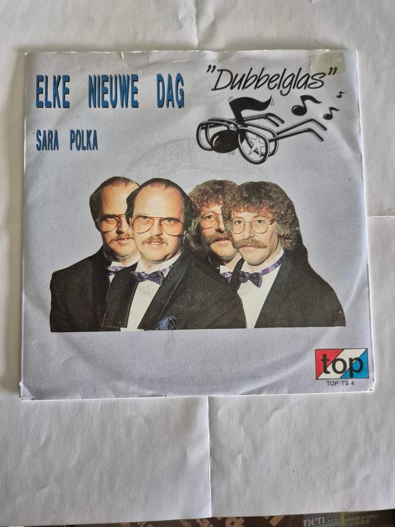 Dubbelglas elke nieuwe dag/ sara polka, Cd's en Dvd's, Vinyl | Nederlandstalig, Ophalen of Verzenden