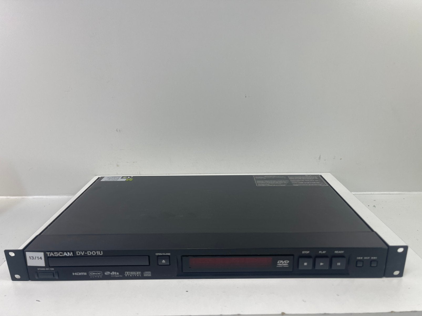 TASCAM DV-DO1U Pro Dvd Speler + Ab. Norm€449,00 nu €100,00, Ophalen, Zo goed als nieuw, Audio