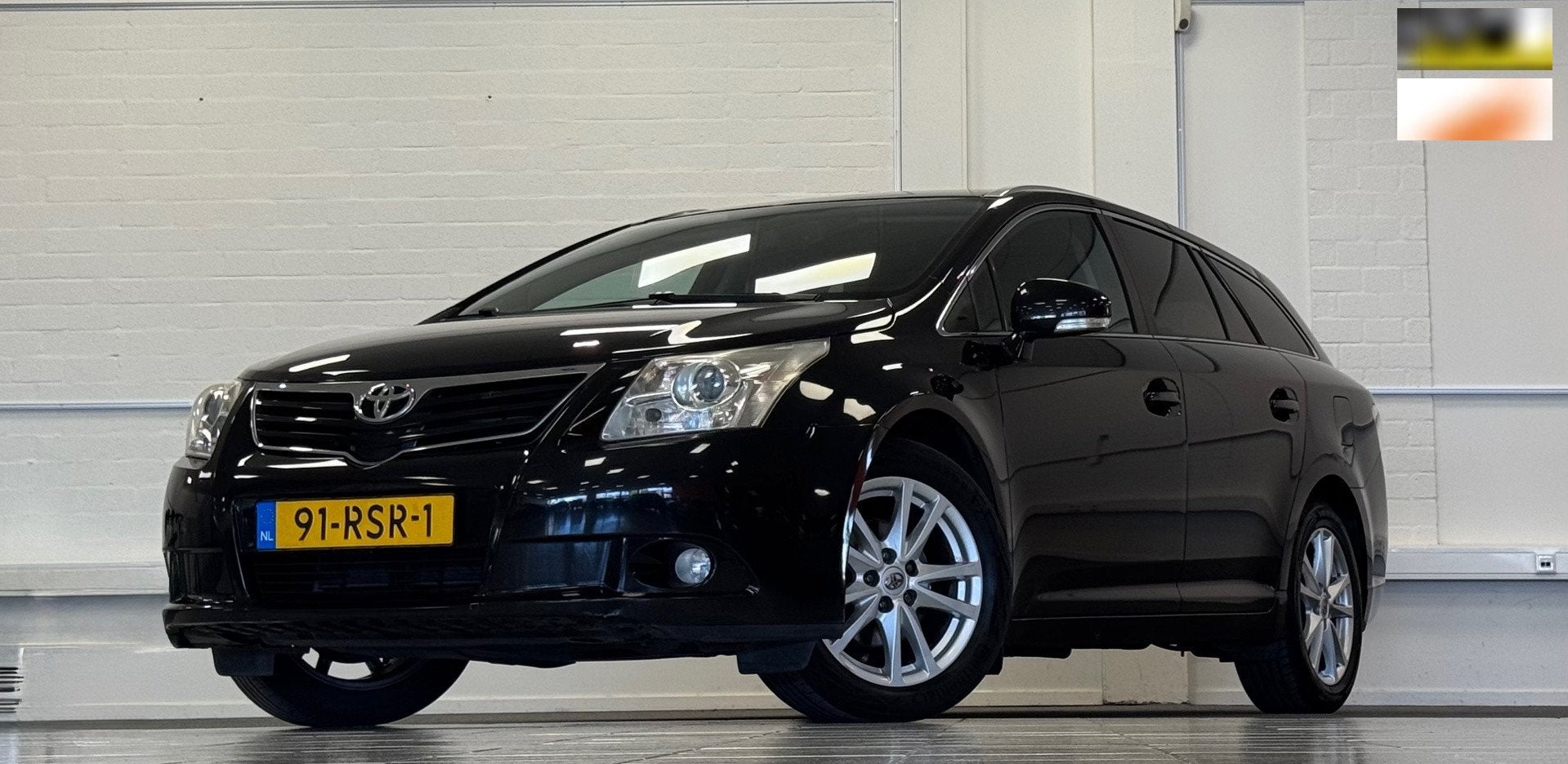 Toyota Avensis Wagon 2.0 VVTi Business Automaat 2e Eigenaar, Auto's, Euro 5, 4 cilinders, Zwart, 152 pk
