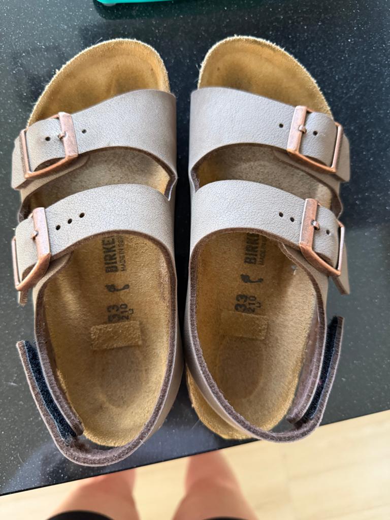 Birkenstock sandalen maat 33, Ophalen, Schoenen, Zo goed als nieuw, Jongen