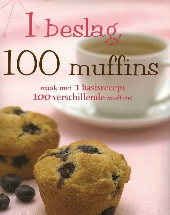 1 beslag 100 muffins - Susanna Tee, Ophalen of Verzenden, Zo goed als nieuw, Susanna Tee, Europa