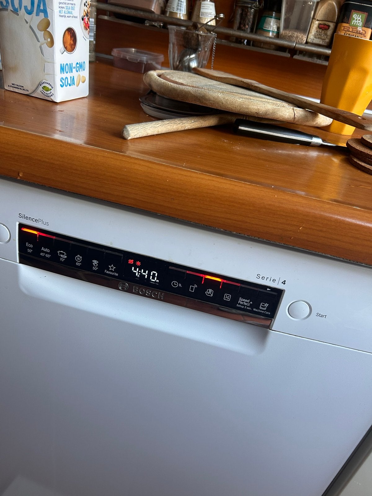 Bosch vaatwasser SilencePlus 4  uit dec ‘23 - stil-eco, 60 cm of meer, Eco programma, Minder dan 10 liter, Ophalen of Verzenden